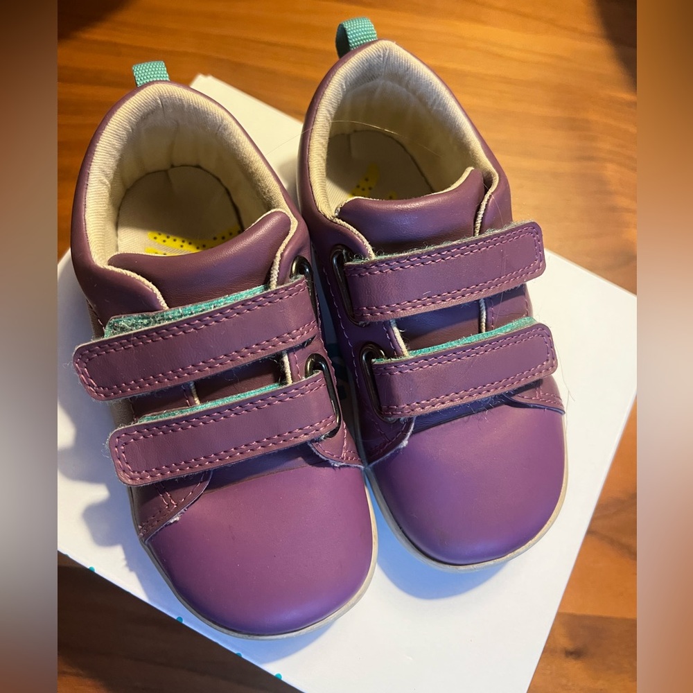 Ten Little Kids Purple Everyday Originals Sneakers Size 10.5